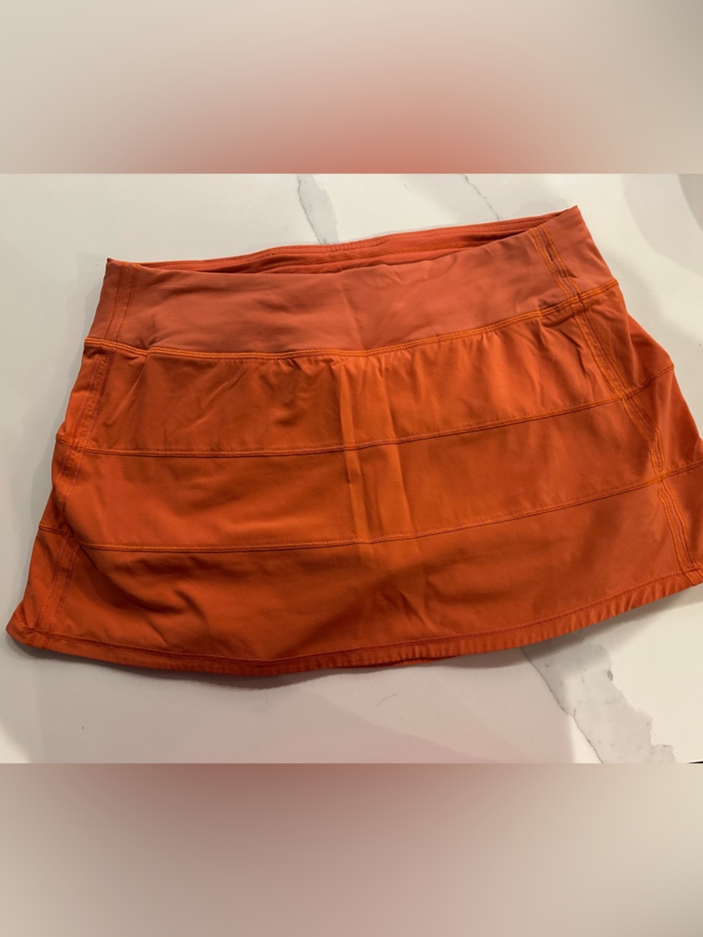 Lululemon Coral Pace Rival Athletic Skirt Size 8